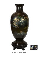 漆器大花瓶藏品圖，第2張