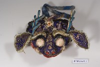 寶藍緞地麒麟立體造型童帽藏品圖，第2張