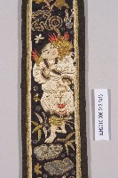 黑緞地彩繡八仙吉祥圖紋劍帶藏品圖，第4張