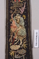 黑緞地彩繡八仙吉祥圖紋劍帶藏品圖，第7張