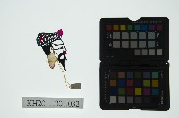 皮影戲偶全身男騎-道長騎獨角青牛藏品圖，第2張