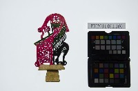 皮影戲道具偶-一桌二椅藏品圖，第3張