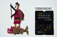 皮影戲坐騎偶-水族騎龍魚藏品圖，第1張