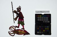 皮影戲坐騎偶-水族騎魷魚藏品圖，第1張