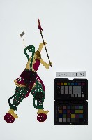 皮影戲全身偶-武淨（偶身）藏品圖，第2張