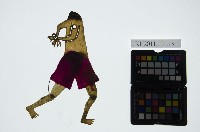 皮影戲全身偶-無頭罪犯身藏品圖，第1張