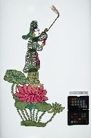 皮影戲坐騎偶-觀世音菩薩藏品圖，第1張