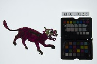 皮影戲動物偶-花豹精怪藏品圖，第1張