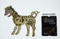 皮影戲動物偶-老虎藏品圖，第1張