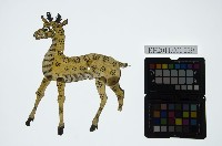 皮影戲動物偶-梅花鹿藏品圖，第1張