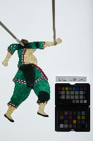 皮影戲簽桿立身偶-豬精怪（偶身）藏品圖，第1張