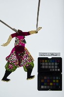 皮影戲簽桿立身偶-武將（偶身）藏品圖，第1張