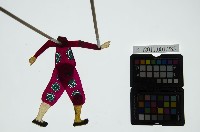 皮影戲簽桿立身偶-雜役（偶身）藏品圖，第1張