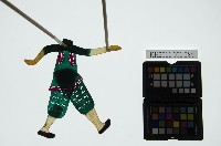 皮影戲簽桿立身偶-武生（偶身）藏品圖，第1張