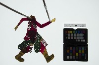 皮影戲簽桿立身偶-官老爺（偶身）藏品圖，第1張