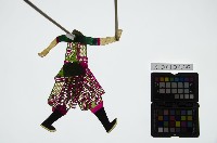 皮影戲簽桿立身偶-武將（偶身）藏品圖，第1張