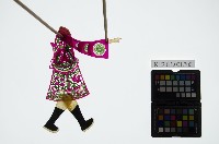 皮影戲簽桿立身偶-官爺（偶身）藏品圖，第1張