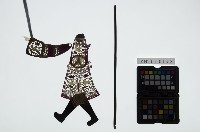 皮影戲簽桿立身偶-狀元（偶身）藏品圖，第1張