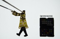 皮影戲簽桿立身偶-道長（偶身）藏品圖，第1張