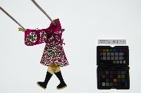 皮影戲簽桿立身偶-王爺（偶身）藏品圖，第1張