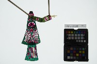 皮影戲簽桿立身偶-小旦（偶身）藏品圖，第1張