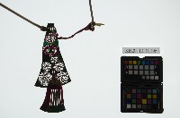 皮影戲簽桿立身偶-小旦（偶身）藏品圖，第1張