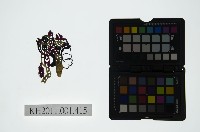 皮影戲偶頭-小旦藏品圖，第1張