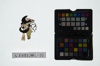 皮影戲偶頭-旦藏品圖，第1張