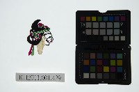 皮影戲偶頭-旦藏品圖，第1張