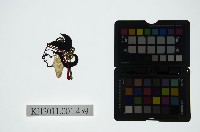 皮影戲偶頭-旦藏品圖，第1張