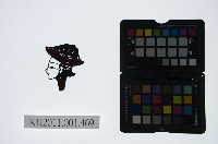 皮影戲偶頭-武旦藏品圖，第1張