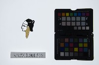 皮影戲偶頭-旦藏品圖，第1張