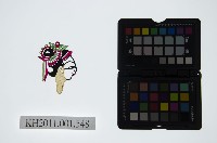 皮影戲偶頭-旦藏品圖，第1張