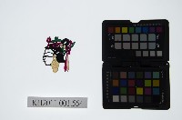 皮影戲偶頭-旦藏品圖，第1張