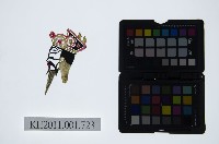 皮影戲偶頭-末藏品圖，第1張