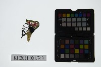 皮影戲偶頭-末藏品圖，第1張