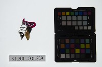 皮影戲偶頭-末藏品圖，第1張