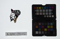 皮影戲偶頭-末藏品圖，第1張