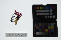 皮影戲偶頭-末藏品圖，第1張