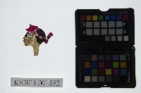 皮影戲偶頭-雜藏品圖，第1張