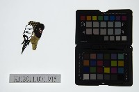 皮影戲偶頭-末藏品圖，第1張