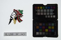 皮影戲偶頭-末藏品圖，第1張