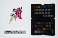 皮影戲偶頭-末藏品圖，第1張