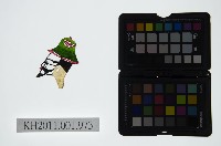 皮影戲偶頭-末藏品圖，第1張