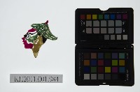 皮影戲偶頭-雜藏品圖，第1張