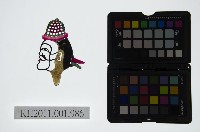 皮影戲偶頭-丑藏品圖，第1張