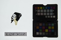 皮影戲偶頭-末藏品圖，第1張