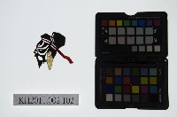 皮影戲偶頭-末藏品圖，第1張