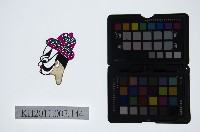 皮影戲偶頭-淨藏品圖，第1張