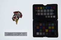 皮影戲偶頭-淨藏品圖，第1張